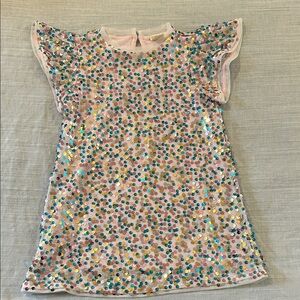 Crewcuts Sequin Mesh Top - Multicolor